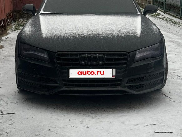 2010 Audi A7 I (4G), чёрный, 2100000 рублей