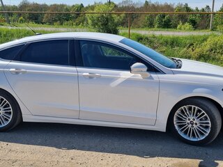 2013 Ford Fusion (North America) II, белый, 1050000 рублей, вид 5
