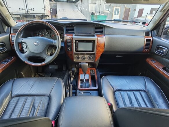 2005 Nissan Patrol V (Y61) Рестайлинг, чёрный - вид 11