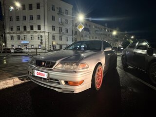 1996 Toyota Mark II VIII (X100), серебристый, 1000000 рублей, вид 2