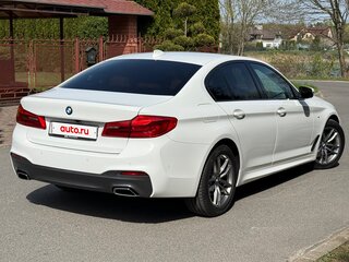 2018 BMW 5 серии 530d VII (G30/G31/G38), белый, 3599000 рублей, вид 5