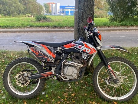 2023 Kayo T2 250 MX, оранжевый, 130000 рублей, вид 3