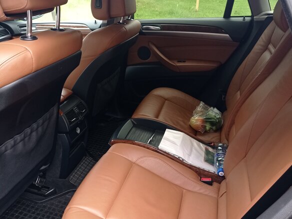2008 BMW X6 35i 6-speed I (E71), синий, 1600000 рублей - вид 12