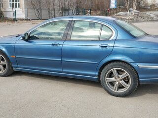 2002 Jaguar X-Type I, синий, 430000 рублей, вид 4