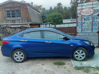 2011 Hyundai Solaris I, синий, 850000 рублей, вид 2
