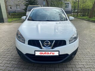 2010 Nissan Qashqai I Рестайлинг, белый, 1120000 рублей, вид 2