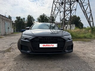 2019 Audi A6 45 TFSI V (C8), серый, 3850000 рублей, вид 3