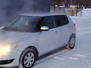 2013 Skoda Fabia II Рестайлинг, серебристый, 420000 рублей, вид 5