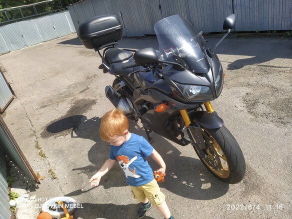 2007 Yamaha FZ1, серый, 750000 рублей - вид 5