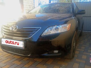 2008 Toyota Camry VI (XV40), чёрный, 975000 рублей, вид 1