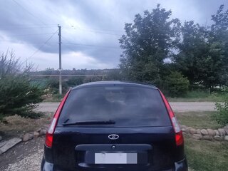 2007 Lada (ВАЗ) Kalina I, синий, 300000 рублей, вид 4