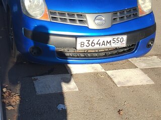 2007 Nissan Note I, синий, 530000 рублей, вид 2