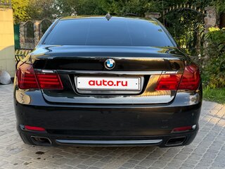 2009 BMW 7 серии Long 730Ld V (F01/F02/F04), чёрный, 1750000 рублей, вид 3