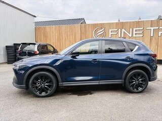2022 Mazda CX-5 II Рестайлинг, синий, 2037911 рублей, вид 4