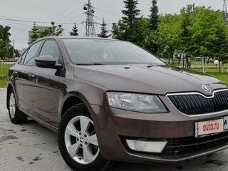2013 Skoda Octavia III (A7), коричневый, 1040000 рублей, вид 1