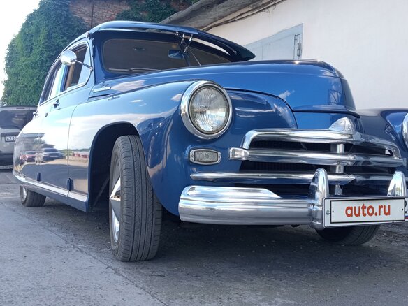 1957 ГАЗ М-20 «Победа», синий, 2800000 рублей - вид 4