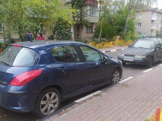 2008 Peugeot 308 I, синий, 500000 рублей, вид 3
