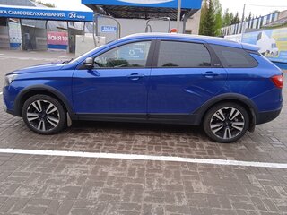 2021 Lada (ВАЗ) Vesta SW Cross I, синий, 1385000 рублей, вид 3