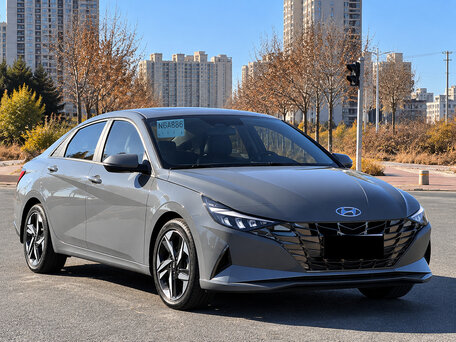 2022 Hyundai Elantra VII (CN7), серый, 1740000 рублей, вид 3