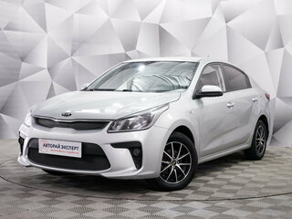 2018 Kia Rio IV, серебристый, 1325000 рублей, вид 1