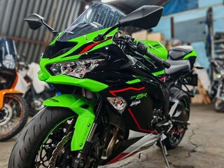 2022 Kawasaki ZX-6 Ninja, зелёный, 1190000 рублей, вид 2