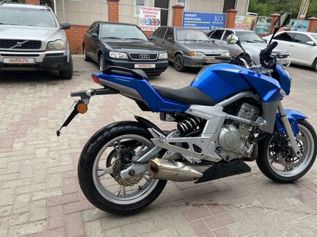 2012 CFMoto 650NK, синий, 320000 рублей, вид 5