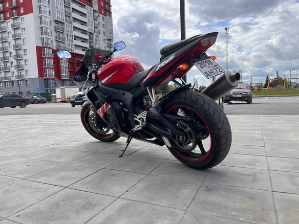 2003 Yamaha YZF-R6, пурпурный, 650000 рублей - вид 15