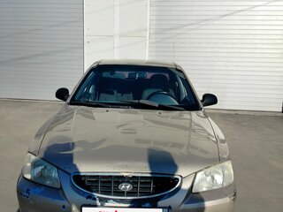 2006 Hyundai Accent ТагАЗ II, бежевый, 230000 рублей, вид 2