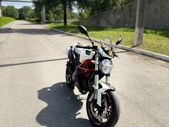 2012 Ducati Monster 796, белый, 400000 рублей - вид 15