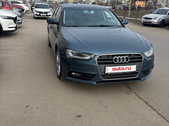 2015 Audi A4 IV (B8) Рестайлинг, серый, 1645000 рублей - вид 16