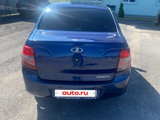 2013 Lada (ВАЗ) Granta I, синий, 360000 рублей, вид 2