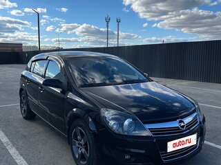 2008 Opel Astra H Рестайлинг, чёрный, 580000 рублей, вид 2