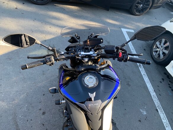 2018 Yamaha MT-09 (FZ-09), чёрный, 920000 рублей - вид 1