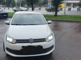 2014 Volkswagen Polo V, белый, 720000 рублей, вид 1