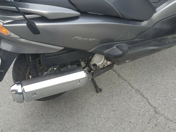 2009 Honda Forza, серый, 280000 рублей - вид 11