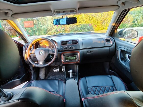 2007 Skoda Fabia II, красный, 510000 рублей - вид 6