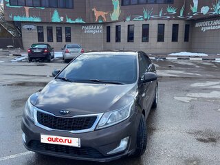 2014 Kia Rio III, коричневый, 680000 рублей, вид 4