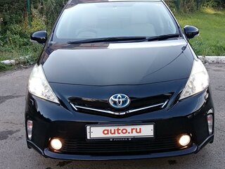 2012 Toyota Prius Alpha I (ZVW40/41), чёрный, 1520000 рублей, вид 1