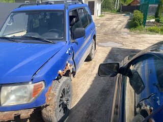 2002 Mitsubishi Pajero Pinin, синий, 300000 рублей, вид 4
