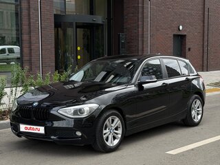 2013 BMW 1 серии 116i II (F20/F21), чёрный, 1250000 рублей, вид 1