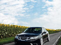 2007 Saab 9-3 II Рестайлинг, чёрный