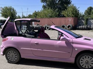 2004 Peugeot 206, розовый, 870000 рублей, вид 2