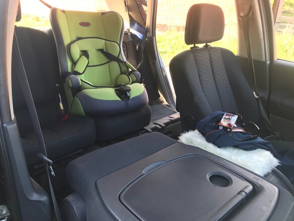 2007 Renault Scenic II Рестайлинг, чёрный, 500000 рублей - вид 12