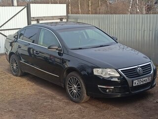 2009 Volkswagen Passat B6, чёрный, 600000 рублей, вид 2