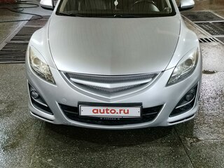 2011 Mazda 6 II (GH) Рестайлинг, серебристый, 950000 рублей, вид 2