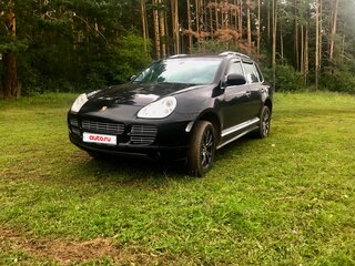 2005 Porsche Cayenne S I (955), чёрный, 850000 рублей, вид 2