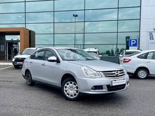 2013 Nissan Almera III (G15), серебристый, 279000 рублей, вид 2