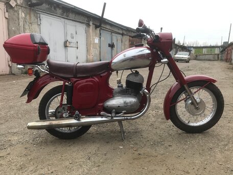1967 Jawa 350/360, пурпурный, 120000 рублей, вид 1