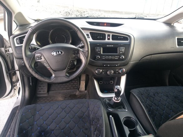 2013 Kia Ceed II, серебристый, 992000 рублей - вид 10