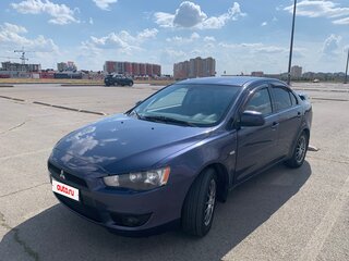 2008 Mitsubishi Lancer X, синий, 670000 рублей, вид 1